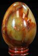 Colorful Carnelian Agate Egg #41191-1